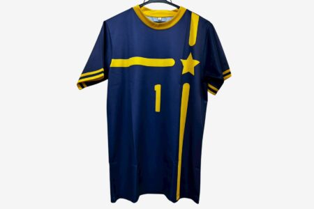 ハンドボールユニフォーム昇華プリント実績（OMAGARIデザインA）