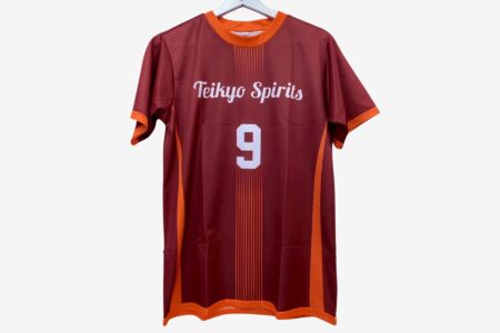 ハンドボールユニフォーム昇華プリント実績（Teikyo SpiritsデザインB）